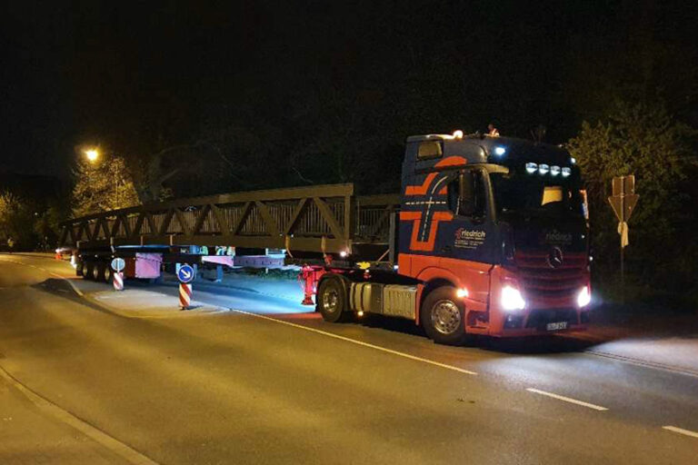 Nachtmontage in Recklinghausen